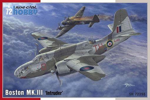 Special Hobby SH72398 1/72 Boston Mk.III 'Intruder' (4x camo)