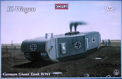 Kora Model A3511 K-Wagen German Giant Tank WWI 1/35