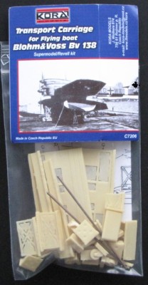 Kora Model C7206 Transport Carriage for Blohm&amp;Voss Bv138 (REV) 1/72