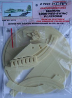 Kora Model C7297 German Compass-Swing Platform (Me 210,Me 410) 1/72