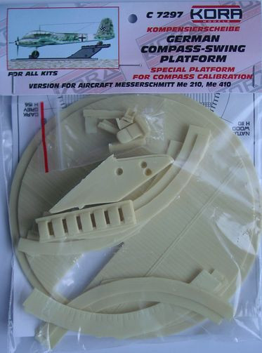 Kora Model C7297 German Compass-Swing Platform (Me 210,Me 410) 1/72
