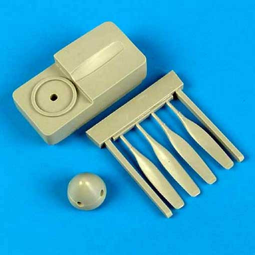 QuickBoost QB72378 F-51 Mustang propeller w/tool 1/72