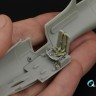 Quinta Studio QD48562 P-63C/E Kingcobra (Dora Wings/AMG) 3D Декаль интерьера кабины 1/48