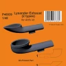 CMK P48039 Lysander Exhaust - 2 types (AIRFIX) 1/48