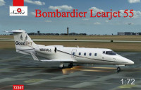 Amodel 72347 Bombardier Learjet 55 1/72