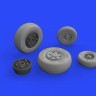 Eduard 632136 BRASSIN 1/32 F/A-18E wheels (REV)