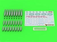 Master AM-24-013 Additional types of warheads for British RP-3 Rocket (60LB F, 25LB SAP, 25LB AP)