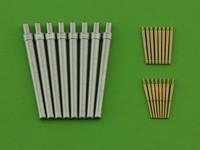 Master SM-350-068 HMS Warspite armament - 15in (8pcs), 6in (8pcs), 4in (8pcs) barrels
