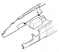 CMK 4222 TSR-2 Nose Undercarriage bay for Airfix kit 1/48