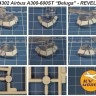 KV Models 14302 Airbus A300-600ST "Beluga" (REVELL #03817, #04206) + маски на диски и колеса EU 1/144