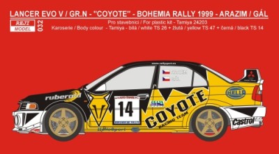 Reji Model 032 EVO 5/COYOTETEAM1999 1/24