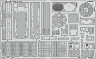 Eduard 491334 SET F-16A MLU (KIN) 1/48