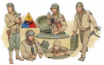 Dragon 6238 US Tank Crew (NW Europe 1944)