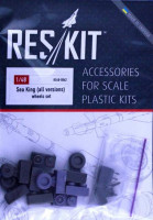 ResKit RS48-0042 Sea King (all versions) wheels set (REV,HAS) 1/48