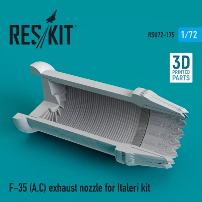 Reskit RSU72-175 F-35 (A,C) 'Lightning II' exh.nozzle (ITAL) 1/72