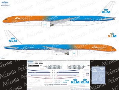 Ascensio 773-007 Boeing 777-300ER (British Airways) 1/144