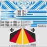 Model Maker Decals D48195 German Lockheed F-104 WTD 61 98/04 Last Flight 1/48