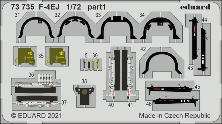 Eduard 73735 SET F-4EJ (FINEM) 1:72