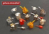 Plusmodel DP3028 Oil canisters (3D Print) 1/35