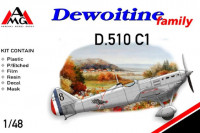 AMG 48405 Dewoitine D.510С1 ВВС Франции 1/48