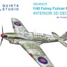 Quinta studio QD48423 Fairey Fulmar Mk.I (Trumpeter) 1/48