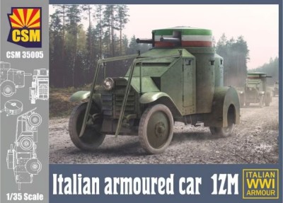 Copper State Models CSM35005 Итальянский бронеавтомобиль 1ZM 1/35