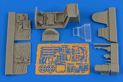 Aires 4685 Bf 109G-6 (late) cockpit set 1/48