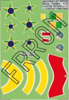 Frrom-Azur FROX22 Brazil Meteor T.Mk.7Nr 4306 with choice of Braziliar stars (normal /inverted) 1/72