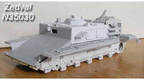 Zedval N35030 Armored vehicle mine clearance BMR-3 1/35