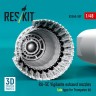 Reskit U48509 RA-5C Vigilante exhaust nozzles late (TRUMP) 1/48