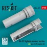 Reskit U48509 RA-5C Vigilante exhaust nozzles late (TRUMP) 1/48
