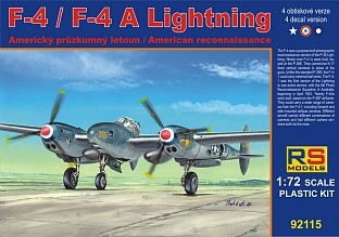 RS Model 92115 F-4 /F-4A Lightning 1/72