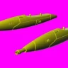 Lf Model 3D7235 DEFA 30mm cannons for MB-326 (3D-Printed) 1/72