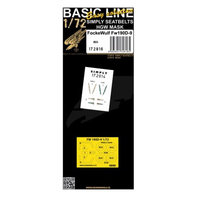 HGW 172816 Focke-Wulf Fw 109D-9 (IBG) BASIC LINE 1/72