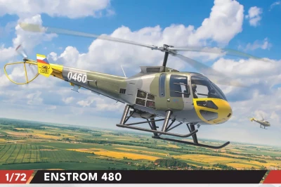 Eduard 972012 ENSTROM 480 (HYBRID) 1/72