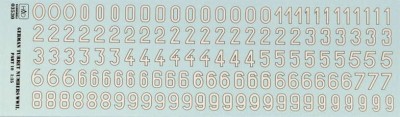 HAD J35030 Decal German Turret numbers WWII (part 10) 1/35