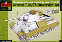 MSD-Maquette MQ 35035 Элементы немецкой модификации Т-34/76 1/35