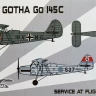 Kora Model PK72179 Gotha Go 145C Service at Fligerschulen 1/72
