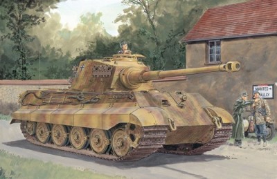 Dragon 6303 PzKpfw VI Tiger II “Knigstiger” (Hensсhel turret, w/zimmerit, наборные траки)