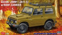 Hasegawa 20606 SUZUKI JIMNY (JA11-5) w/ROOF CARRIER (с багажником на крыше) (Limited Edition) 1/24