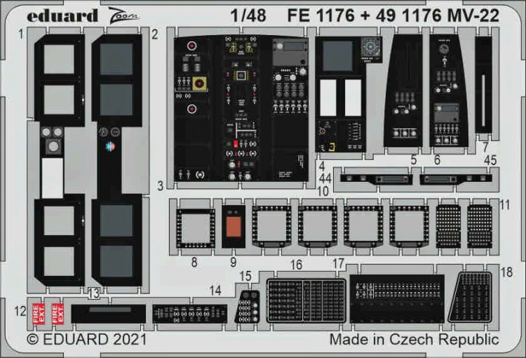 Eduard FE1176 MV-22 (HOBBYB) 1/48