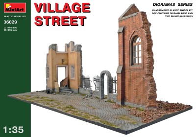 Miniart 36029 Деревенская улица 1/35