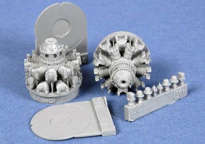 QuickBoost QB48142 F7F Tigercat engines 1/48