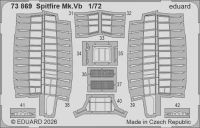 Eduard 73869 SET Spitfire Mk.Vb (IBG) 1/72