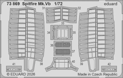 Eduard 73869 SET Spitfire Mk.Vb (IBG) 1/72
