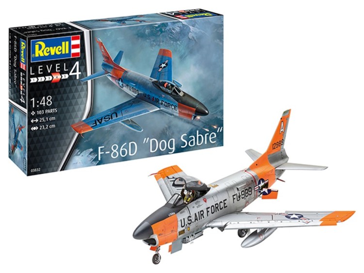 Revell 03832 North-American F-86D 'Sabre Dog' 1/48