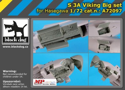 Blackdog A72097 S 3A Viking big set (HAS) 1/72