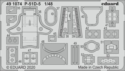 Eduard 491074 SET P-51D-5 interior (AIRF)