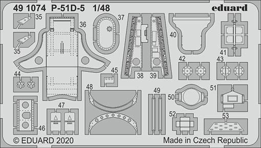 Eduard 491074 SET P-51D-5 interior (AIRF)