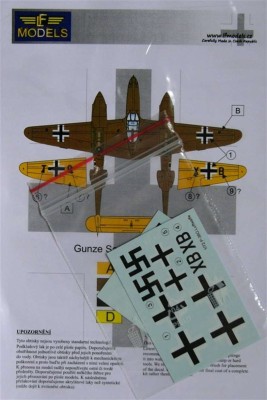 LF Model C72116 Decals P-38G Lightning over Rechlin (RS/HAS) 1/72